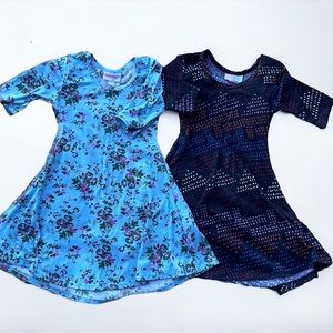 Bundle of two LulaRoe Dresses size 2